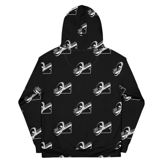 ThePhlexican Productions - Black Unisex All-Over-Print Cotton Hoodie