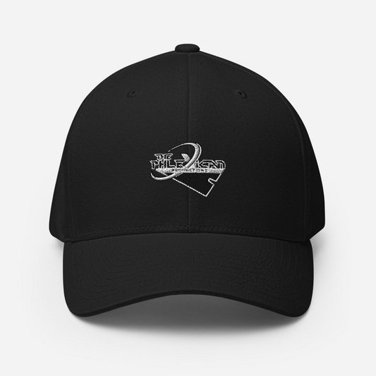 ThePhlexican Productions - Black Structured Twill Cap