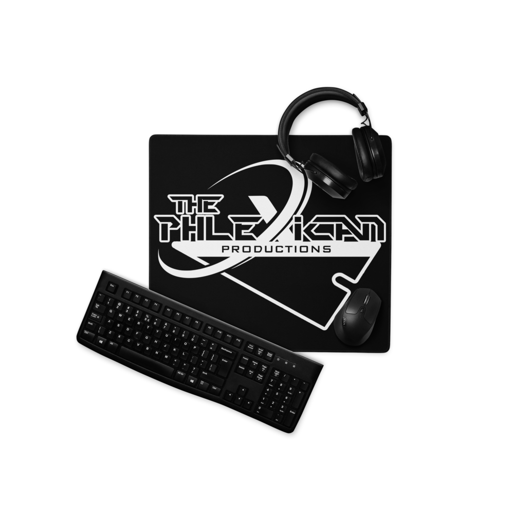ThePhlexican Productions - Black Gaming Mouse Pad