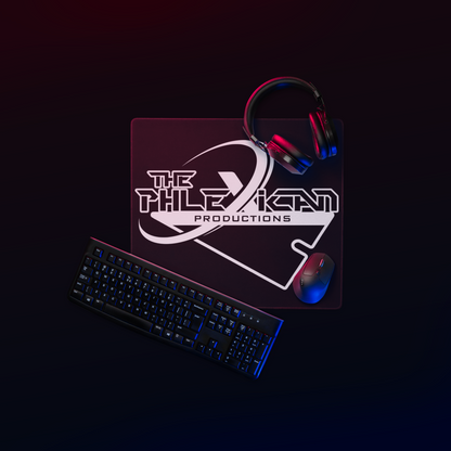 ThePhlexican Productions - Black Gaming Mouse Pad