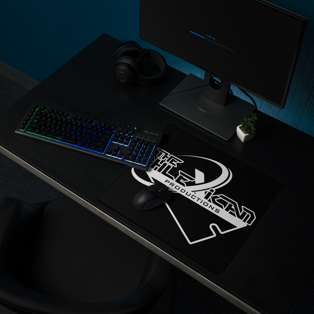 ThePhlexican Productions - Black Gaming Mouse Pad