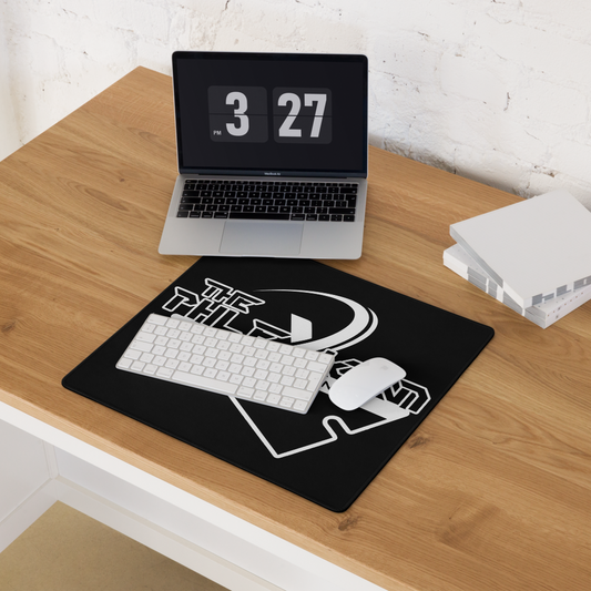 ThePhlexican Productions - Black Gaming Mouse Pad