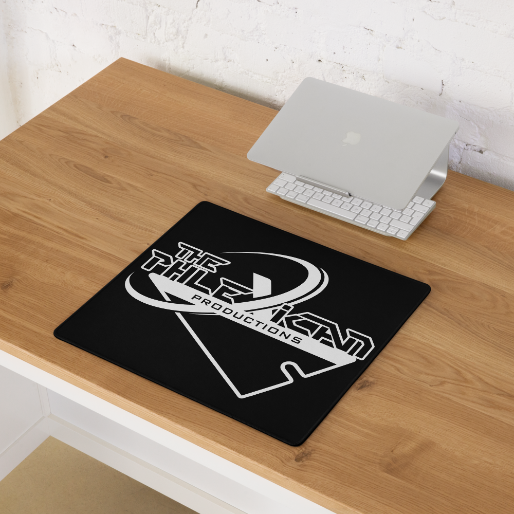 ThePhlexican Productions - Black Gaming Mouse Pad