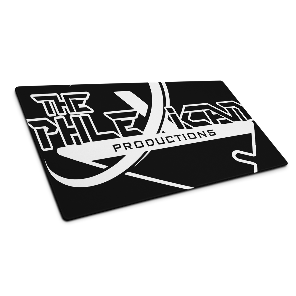 ThePhlexican Productions - Black Gaming Mouse Pad