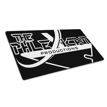 ThePhlexican Productions - Black Gaming Mouse Pad