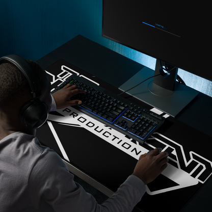 ThePhlexican Productions - Black Gaming Mouse Pad