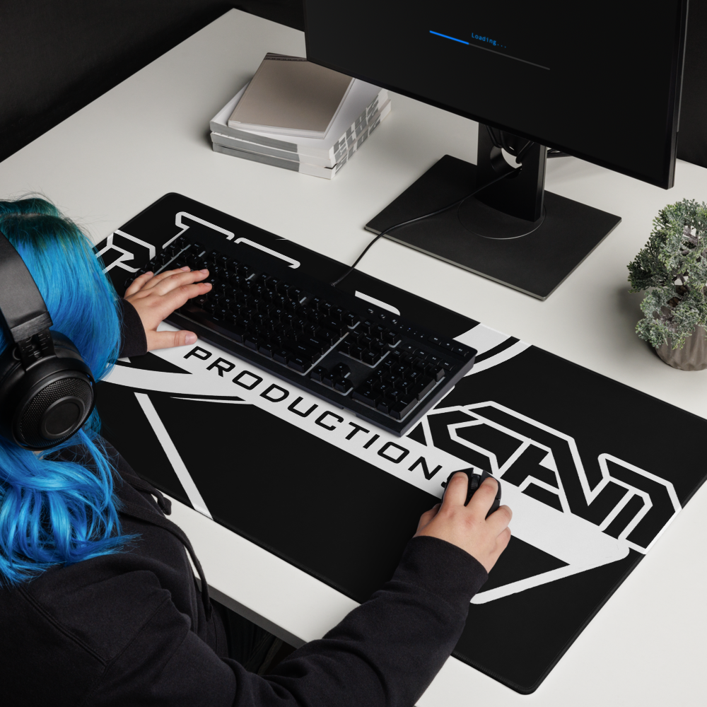 ThePhlexican Productions - Black Gaming Mouse Pad