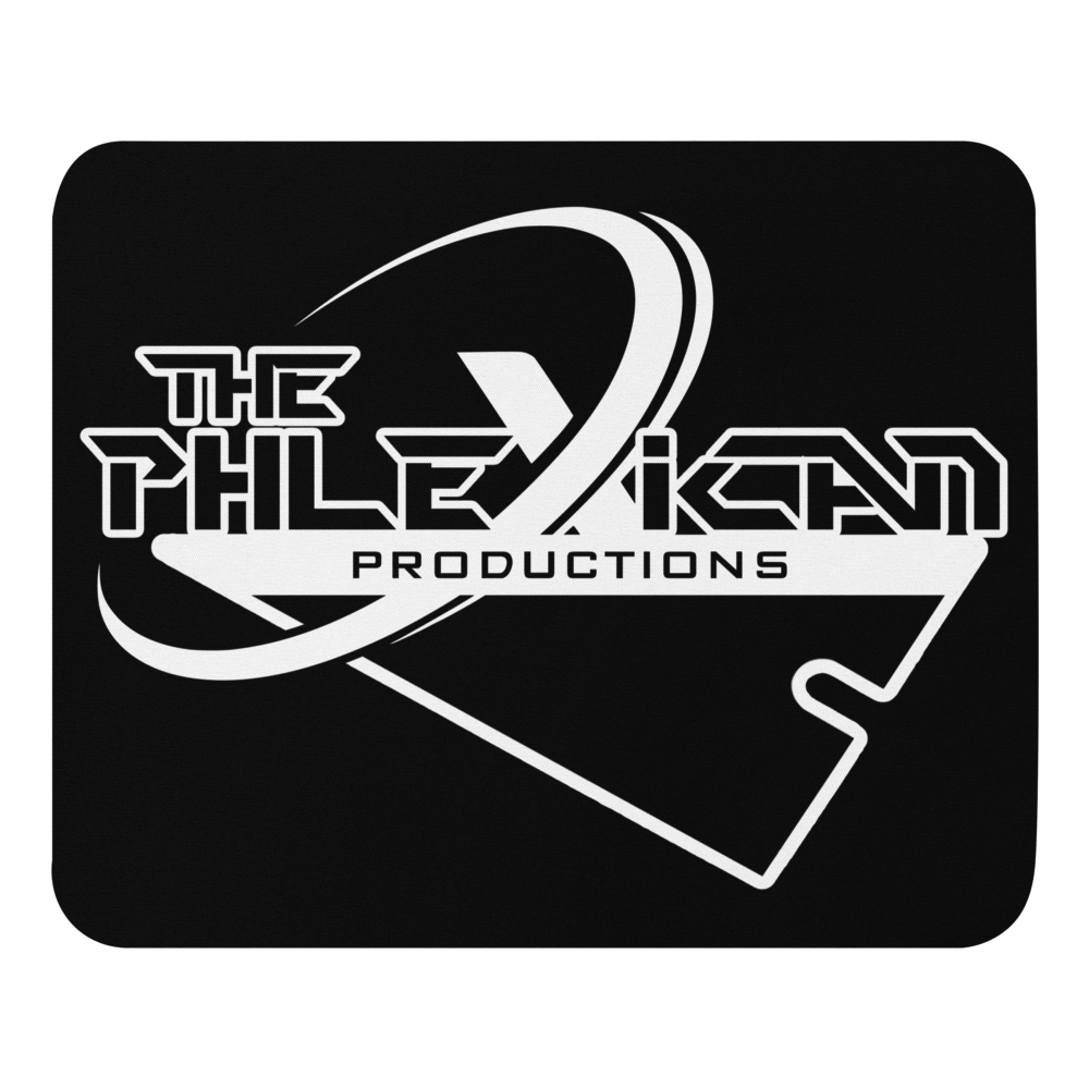 ThePhlexican Productions - Black Mouse Pad