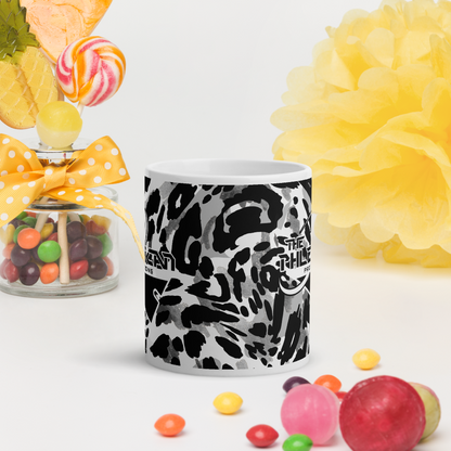 ThePhlexican Productions - Snow Leopard Glossy Mug