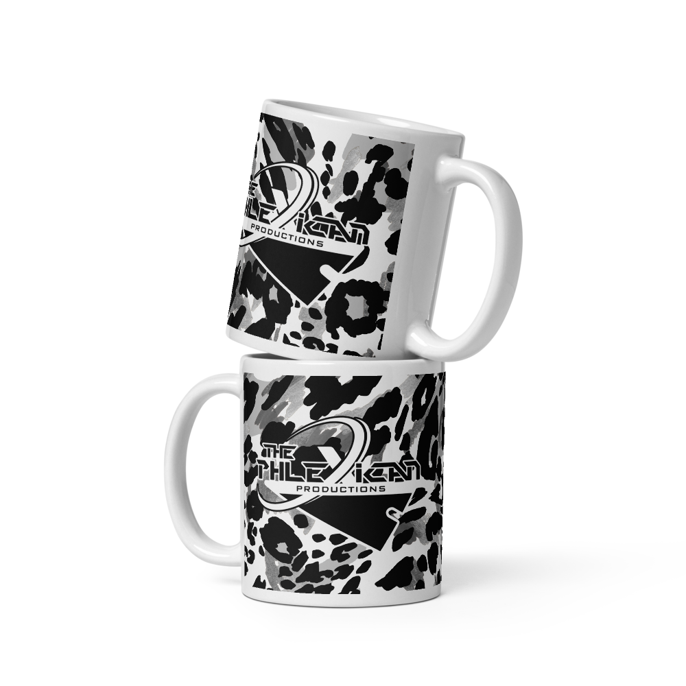 ThePhlexican Productions - Snow Leopard Glossy Mug