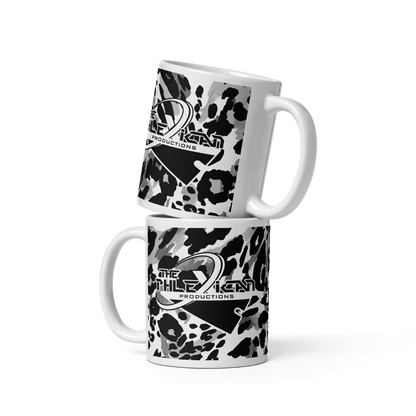 ThePhlexican Productions - Snow Leopard Glossy Mug
