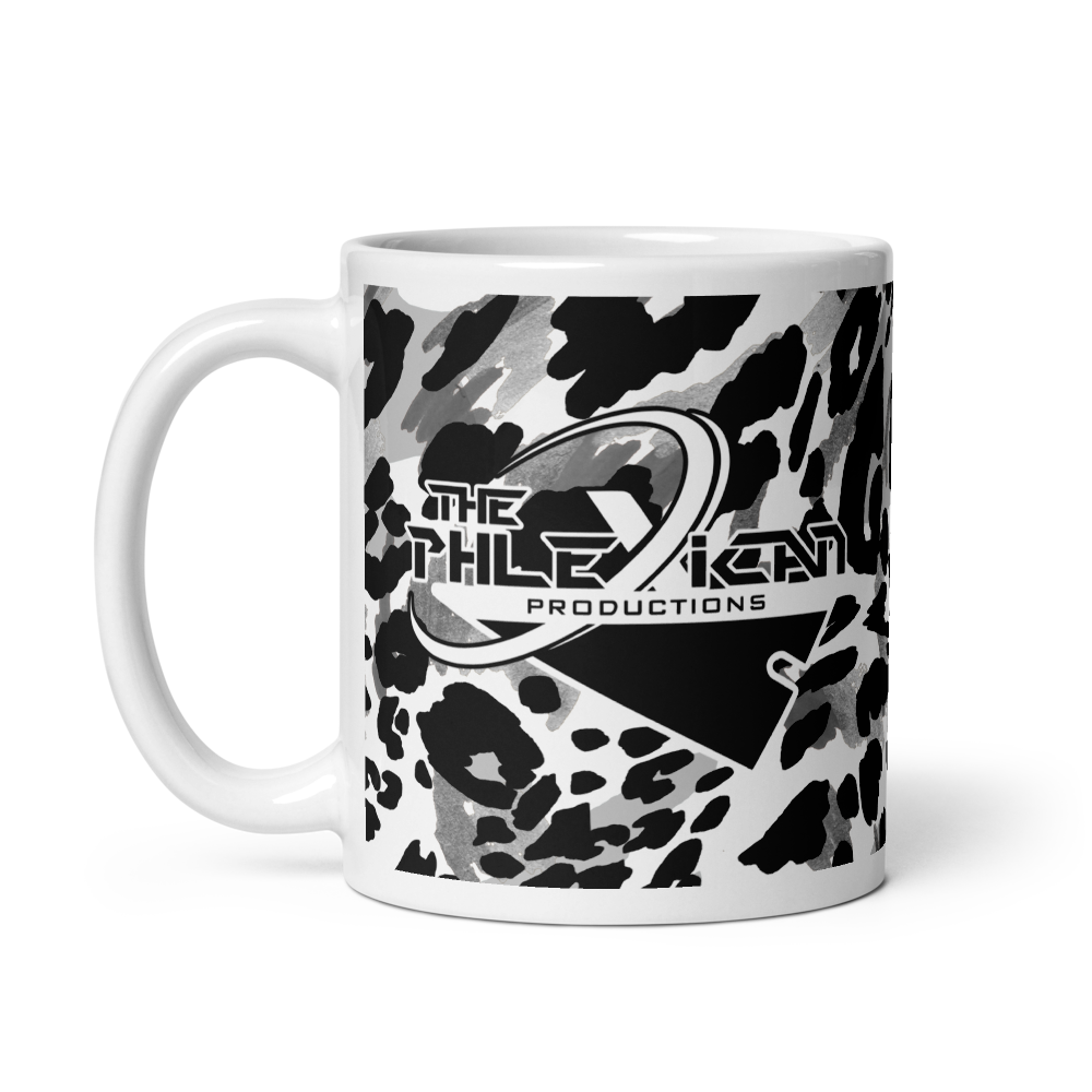 ThePhlexican Productions - Snow Leopard Glossy Mug