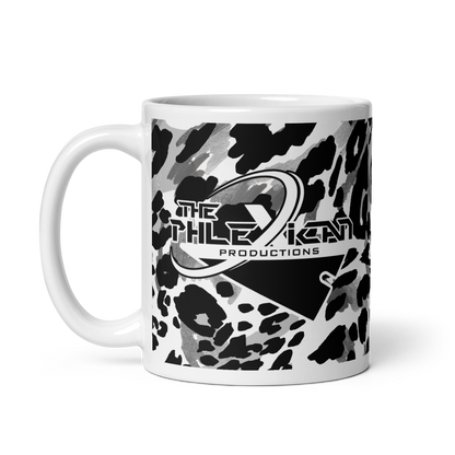 ThePhlexican Productions - Snow Leopard Glossy Mug