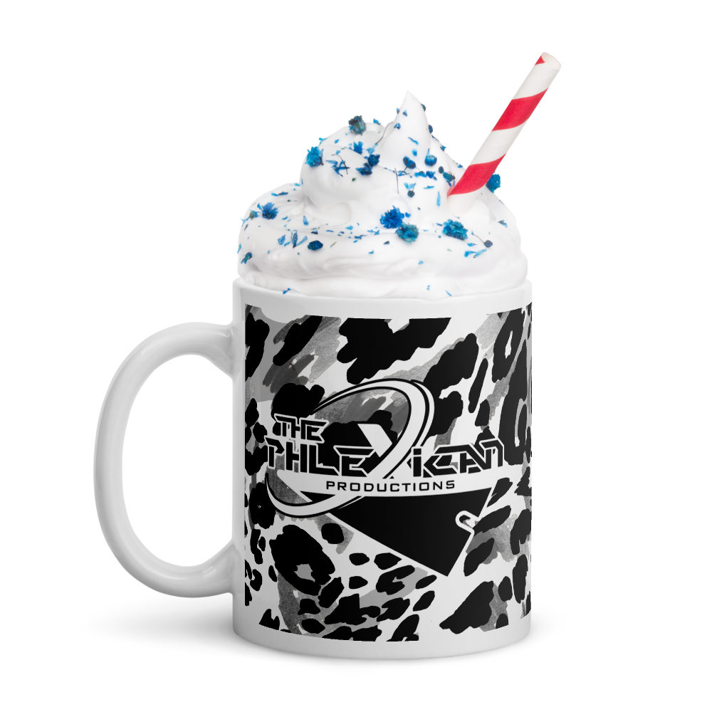 ThePhlexican Productions - Snow Leopard Glossy Mug