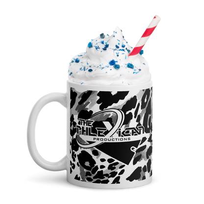 ThePhlexican Productions - Snow Leopard Glossy Mug