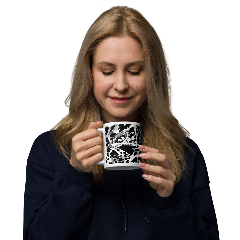 ThePhlexican Productions - Snow Leopard Glossy Mug