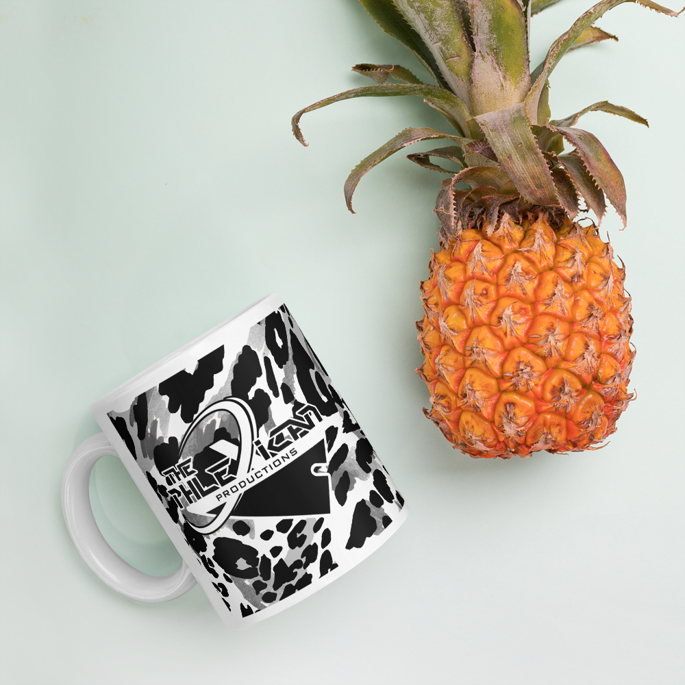 ThePhlexican Productions - Snow Leopard Glossy Mug